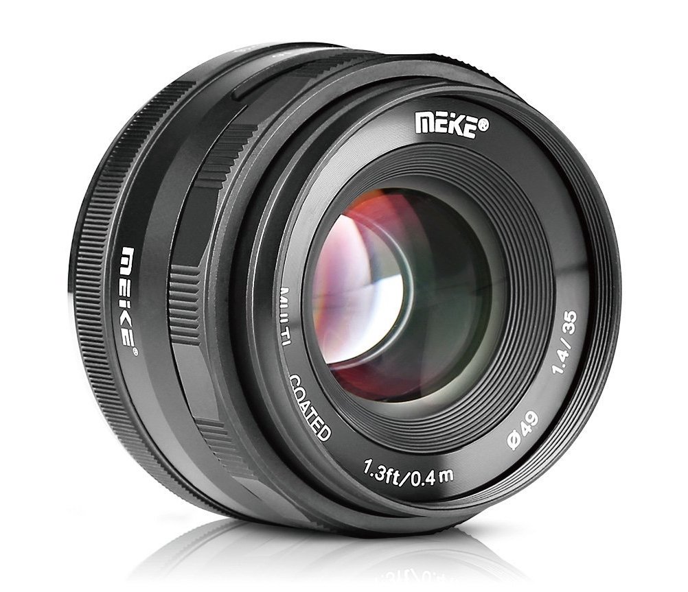 The Meike 35mm F 1 4 Aps C Mirrorless Lens Is Now Available In Canon M Fuji X Sony E Mft Nikon 1 And Z Mounts Photo Rumors