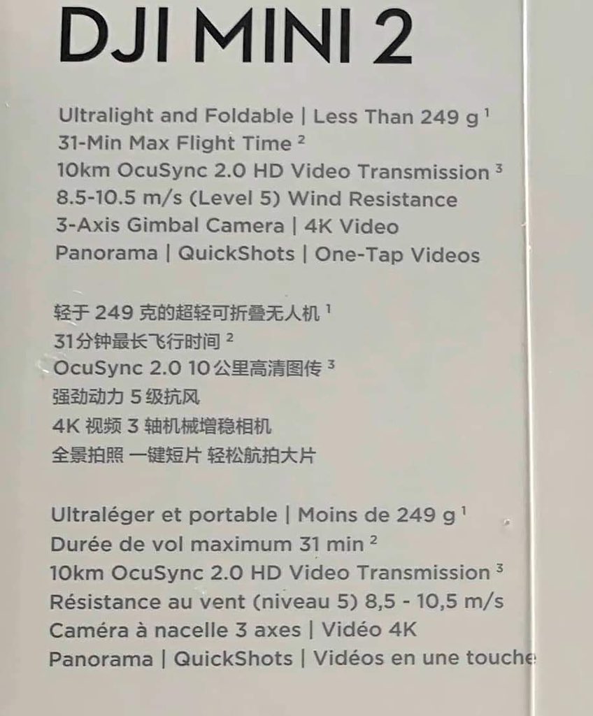 DJI Mini 2 SE: Leak reveals specifications including 31 minutes runtime and  10 km range -  News