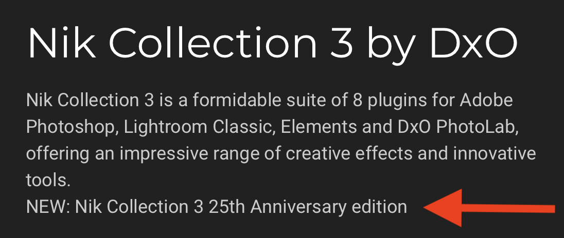 Nik Collection Serial Number Nik Collection is 25 years old today (Nik version 3.3 released) - Photo ...