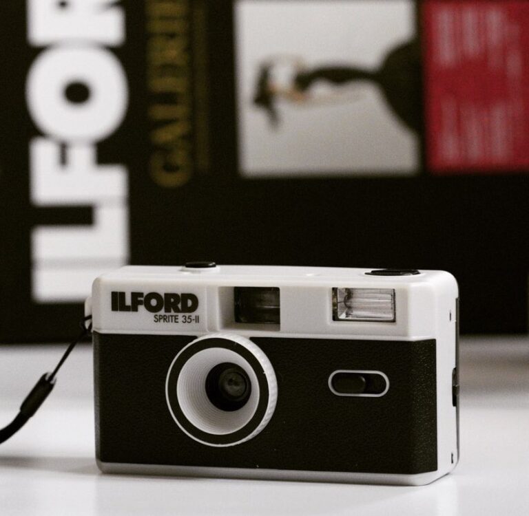 Ilford Sprite 35-II reusable 35mm film point-and-shoot camera