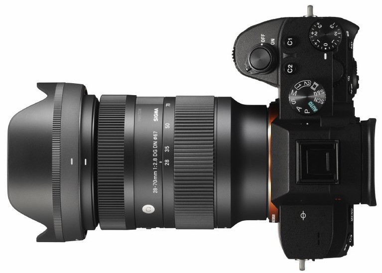This is the new Sigma 28-70mm f/2.8 DG DN Contemporary lens 