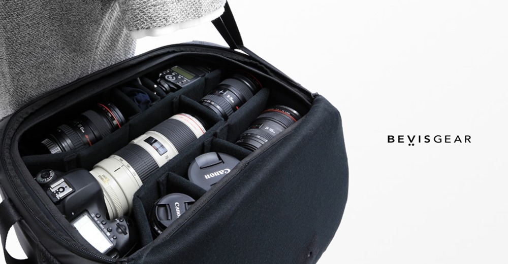 This new Bevis Gear camera bag raised almost 500k on Kickstarter