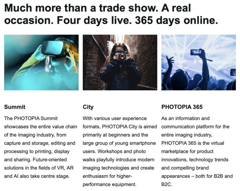 Is Photopia the new Photokina? - Photo Rumors