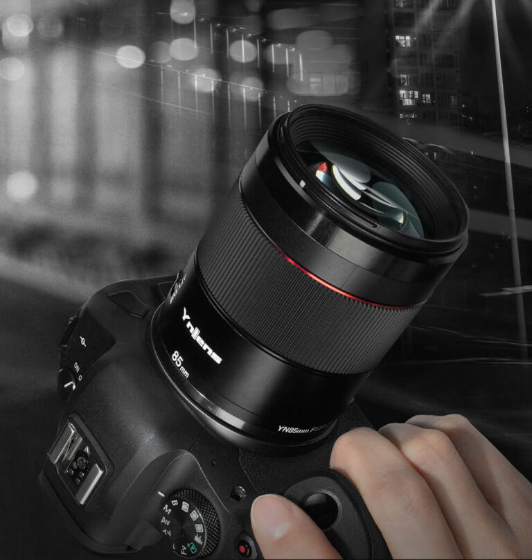 New Yongnuo YN 85mm f/1.8R DF DSM AF mirrorless lens for Canon RF mount