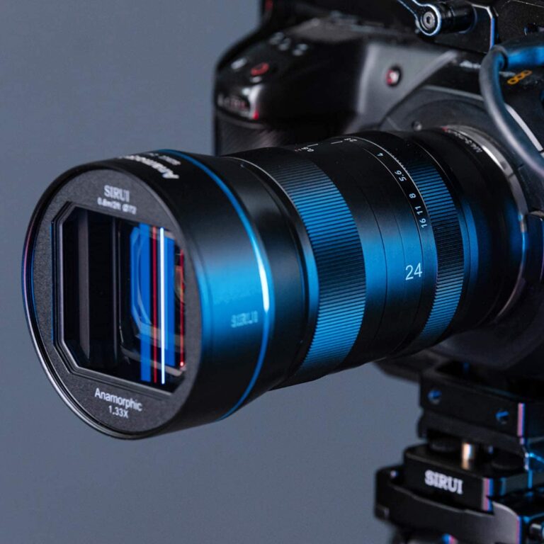 The new Sirui 75mm f/1.8 1.33x anamorphic lens is now available for pre