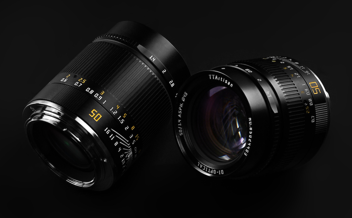 New TTArtisan 50mm f/1.4 full-frame mirrorless lens announced