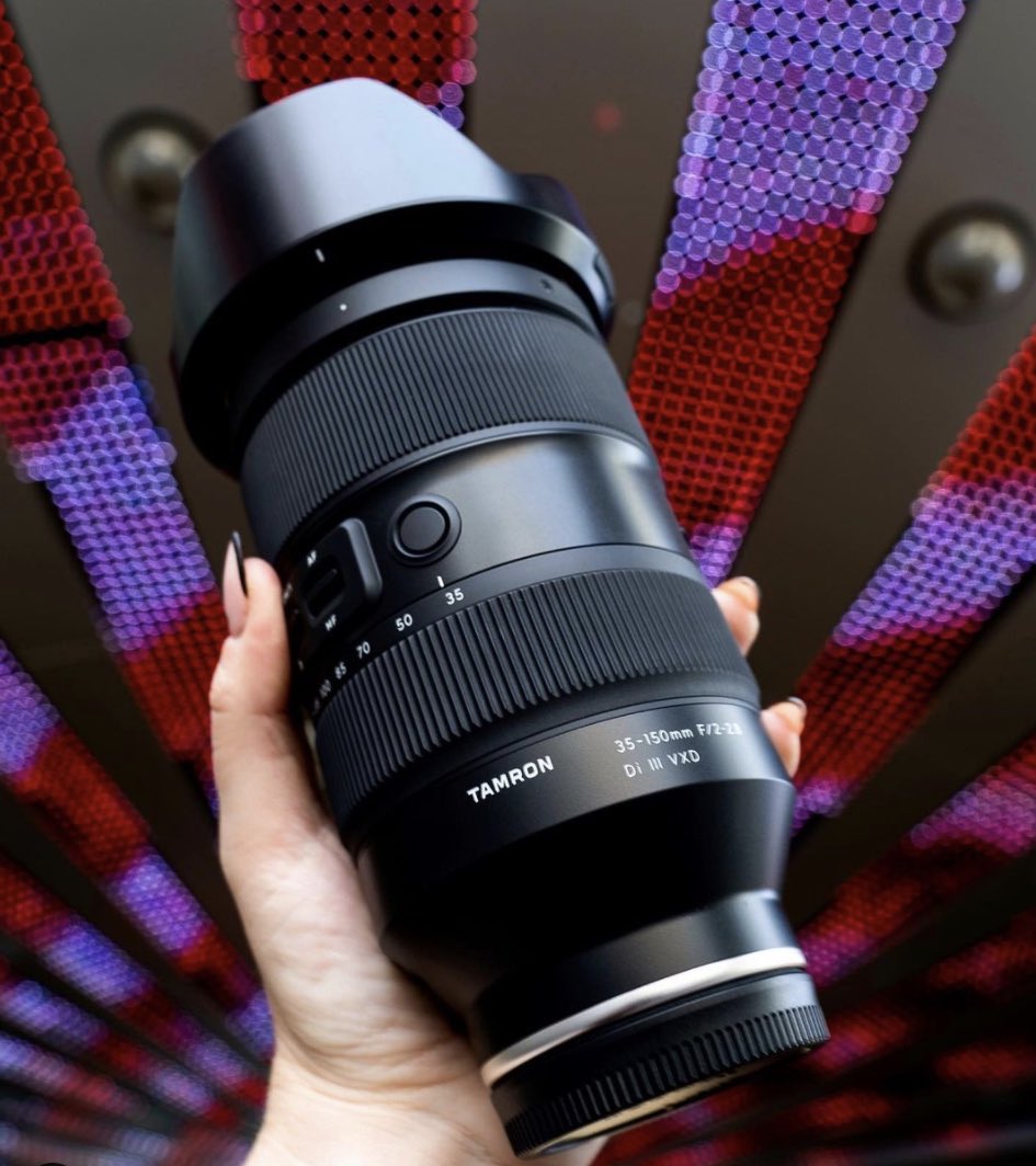 Additional information on the upcoming Tamron 35-150mm f/2-2.8 Di 