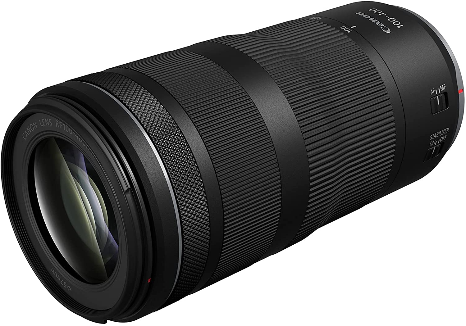 Canon RF 100-400mm f/5.6-8 IS USM and RF 16mm f/2.8 STM lenses