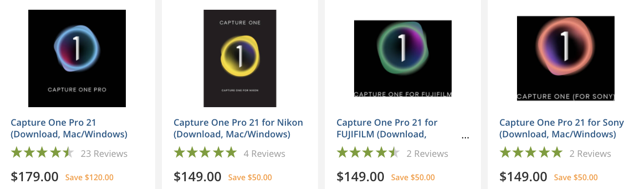 Capture One Pro 21 Is Now 170 Off Free Upgrade To Version 22 Photo 