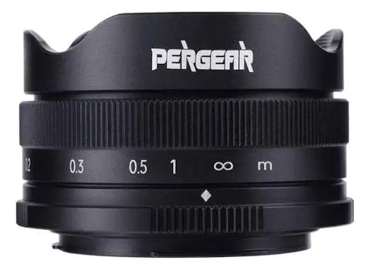 This new Pergear 10mm f/5.6 pancake fisheye APS-C lens costs only 