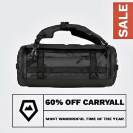 Black Friday WANDRD camera bags sale