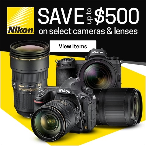 Black Friday Deals 2021 : Save $500 on Nikon Cameras & Lenses