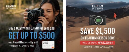 New Fujifilm Rebates In The US Photo Rumors