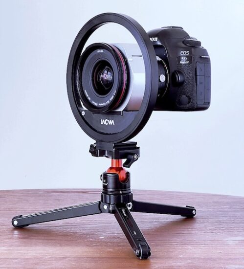 Venus Optics Laowa 20mm f/4 Zero-D Shift lens announced for various