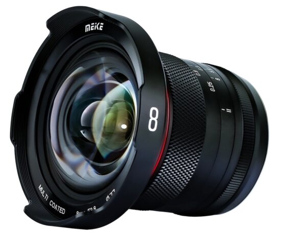 Another cheap new Meike lens: 8mm f/2.8 for Micro Four Thirds
