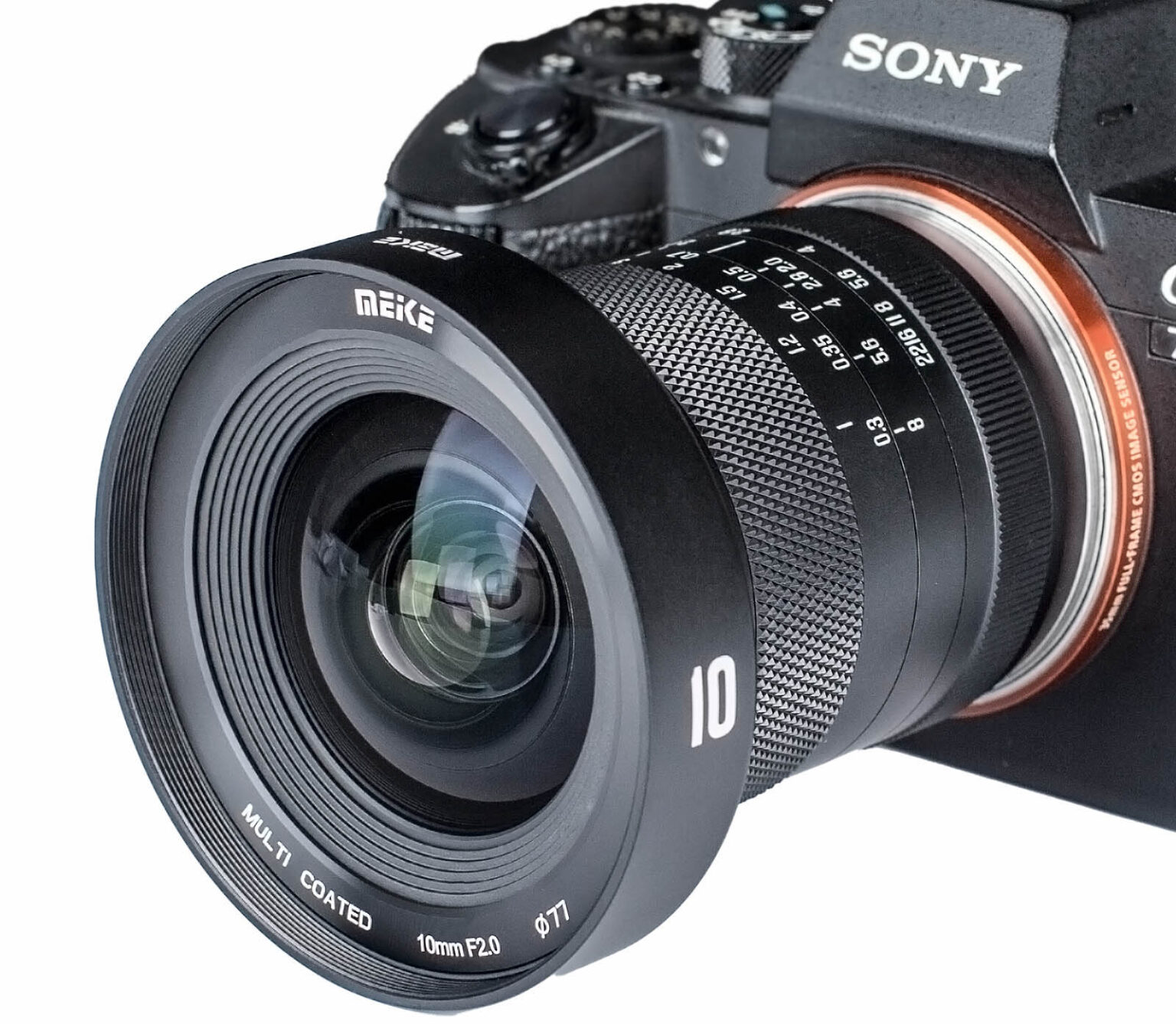 New Meike 10mm f/2.0 wide-angle manual focus APS-C lens for M43/E/X/RF