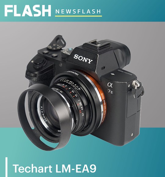 Techart has a new LM-EA9 AF adapter (Leica M lenses to Sony Alpha