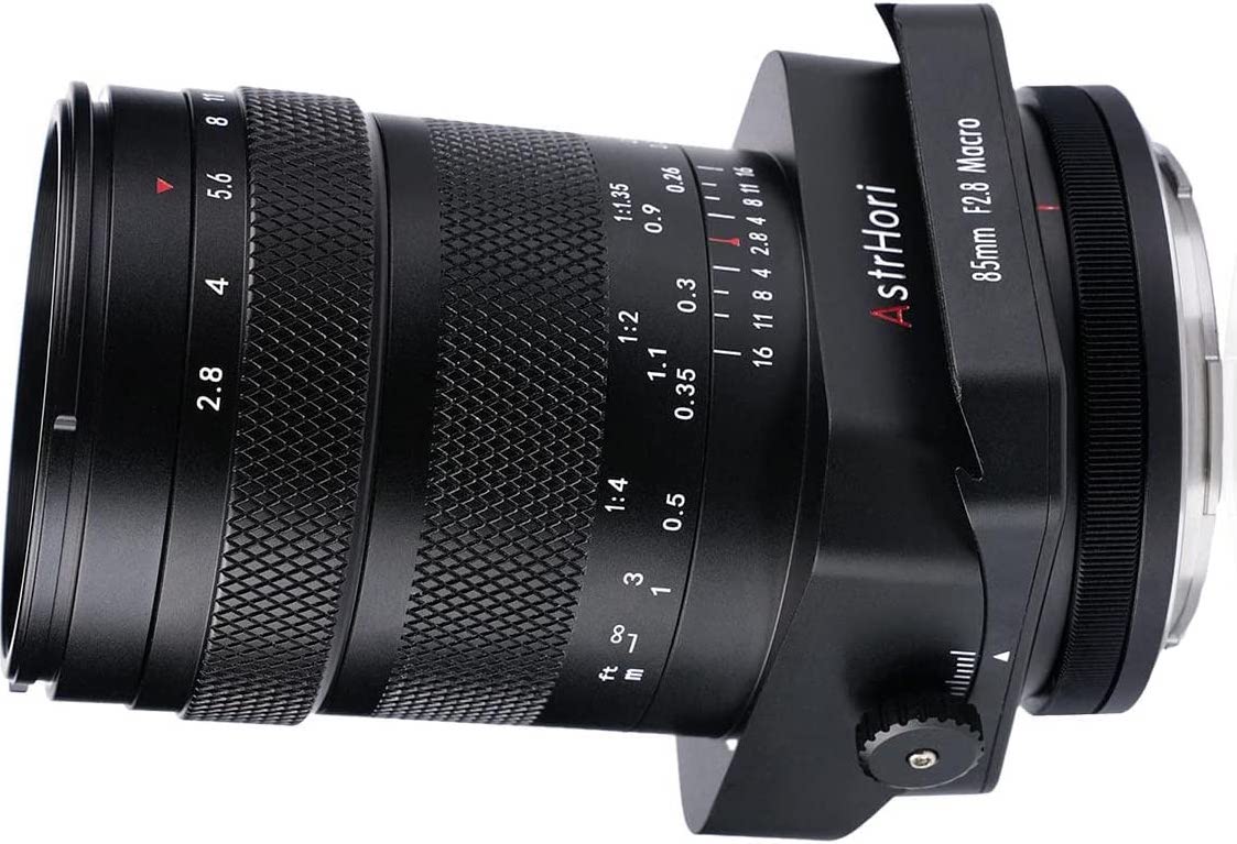 AstrHori 85mm f/2.8 TS-E macro tilt full-frame lens now in stock +