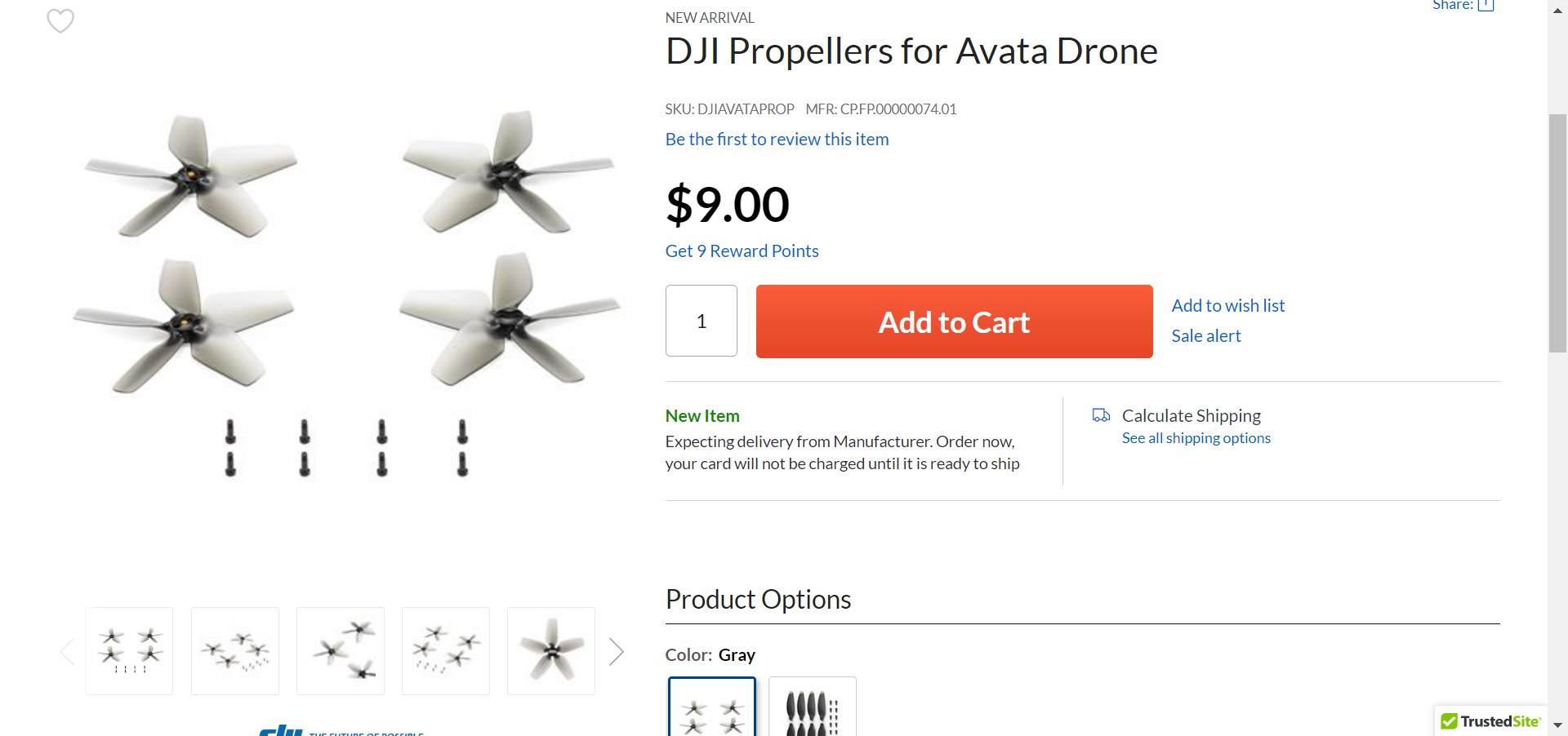 Adorama listed DJI Avata drone accessories online before the official ...