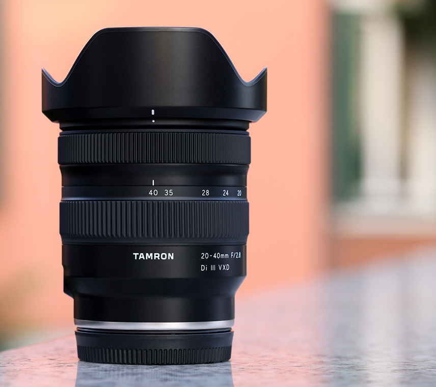 Development announcement: Tamron 20-40mm f/2.8 Di III VXD