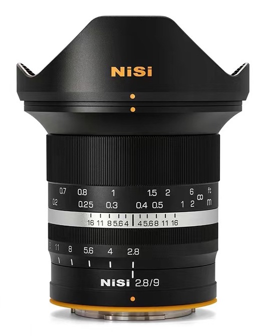 New NiSi 9mm f/2.8 lens announced in China