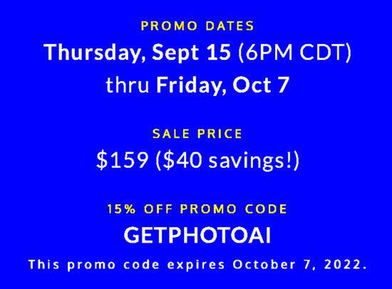 Topaz Photo AI intro offer is set to expire tomorrow (coupon code included)