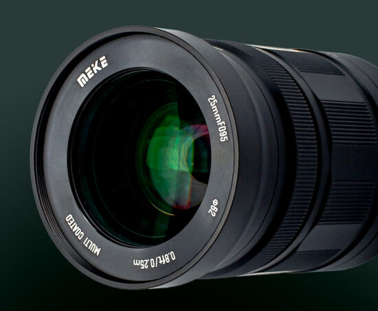 Another new Chinese lens: Meike 25mm f/0.95 APS-C for E/X/MFT/EFM/Z/RF mount
