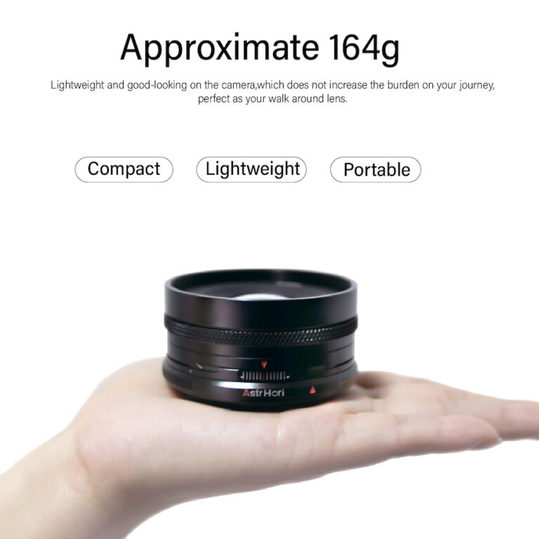 AstrHori 12mm f/2.8 fisheye and 18mm f/8 shift full-frame lenses ...