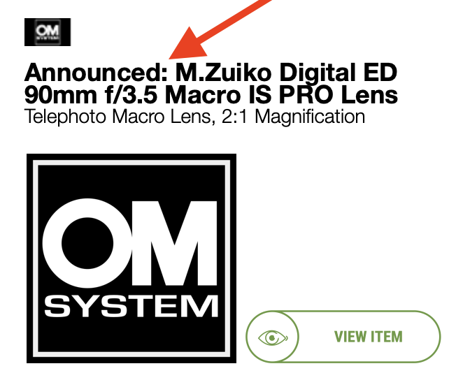 m zuiko pro lenses