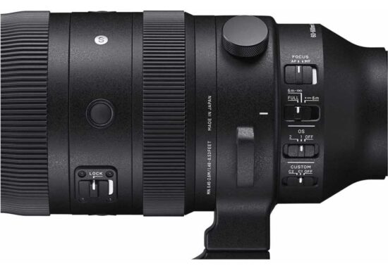 Sigma 60-600mm f/4.5-6.3 DG DN OS Sports lens pictures and MTF charts leaked ahead of the official announcement