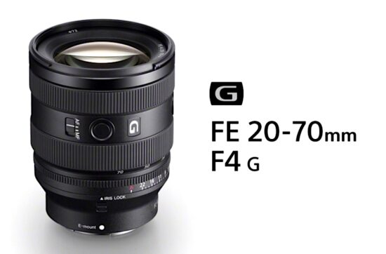 Sony FE 20-70mm f/4 G lens (SEL2070G) officially announced (new 300mm f/2.8 G lens in development)