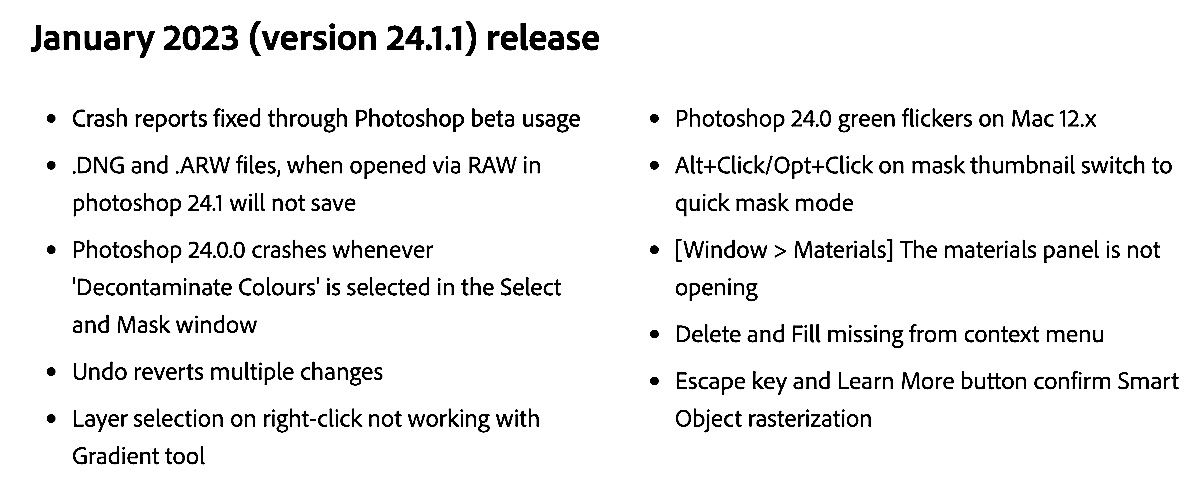 The Latest Releases: Topaz Labs Photo AI V1.2, Photoshop V24.1.1, Photo ...