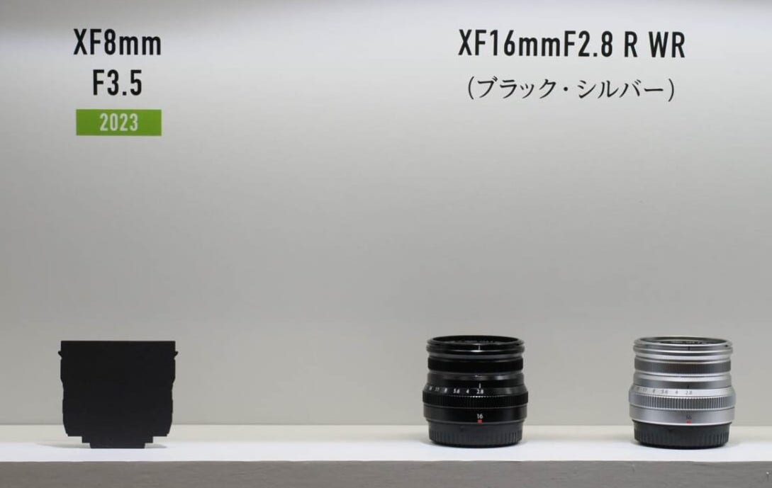 Upcoming Fujifilm lenses, medium format GFX sports camera, X-Pro4