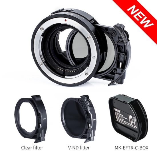 Meike releases two new dropin filter mount adapters for Canon lenses
