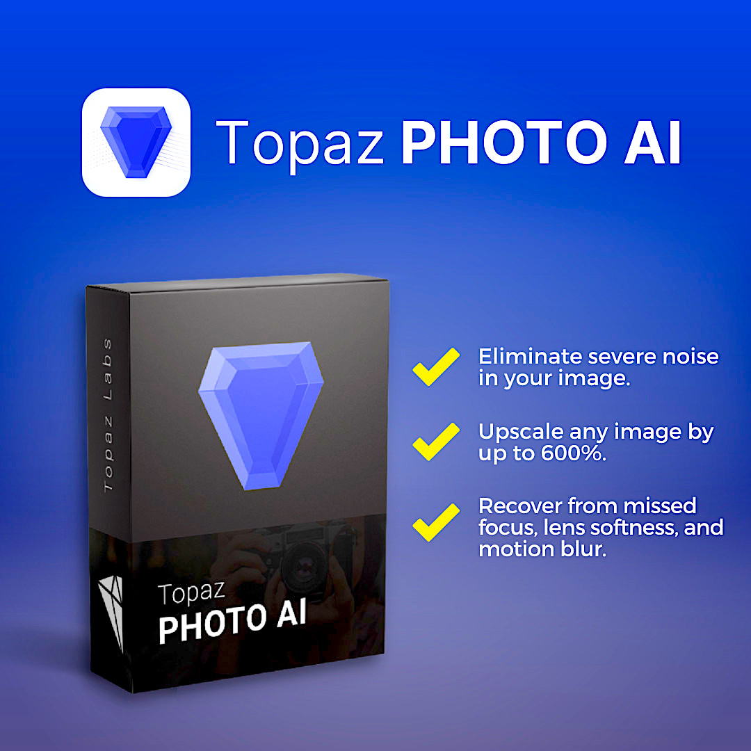 Topaz Photo AI Version 1 4 0 Released Photo Rumors   Topaz Labs Photo AI Banner 