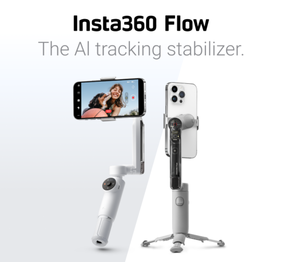 New: Insta360 Flow smartphone gimbal/stabilizer with AI-tracking
