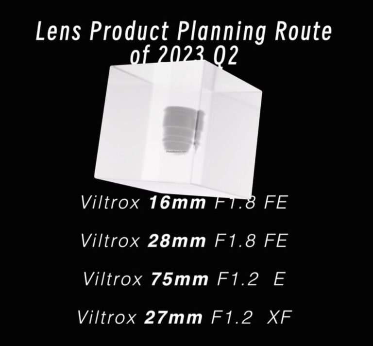 Updated list of upcoming Viltrox lenses (new: Viltrox AF 135mm f/1.8