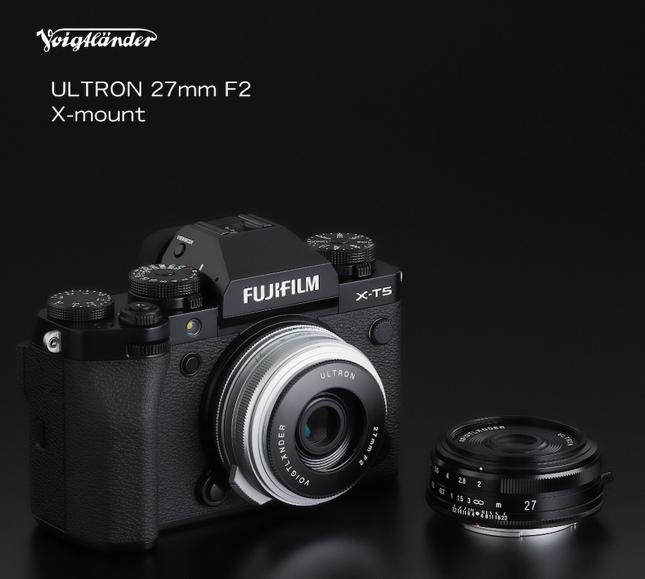 Voigtlander Ultron 27mm f/2 X-mount lens is now officially 