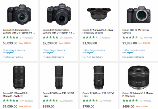 New Canon and Tamron rebates in the US - Photo Rumors