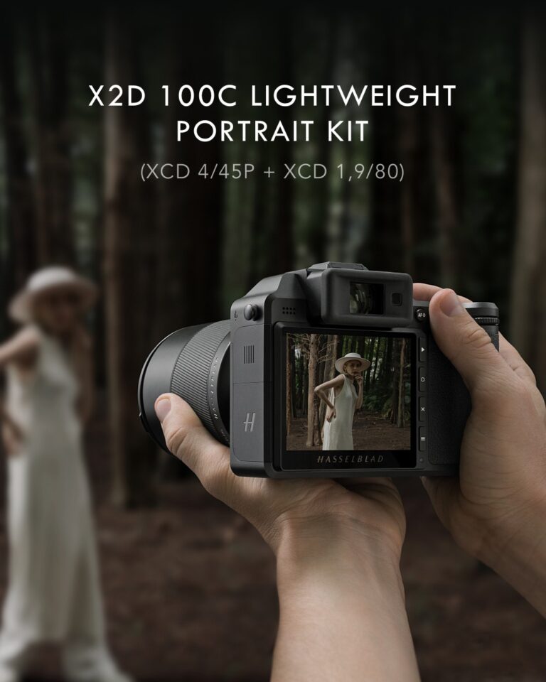 Hasselblad announced a new X2D 100C lightweight portrait kit - Photo Rumors