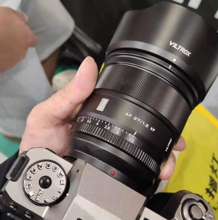 Viltrox AF 27mm f/1.2 Pro XF lens (Fujifilm X-mount) specifications and