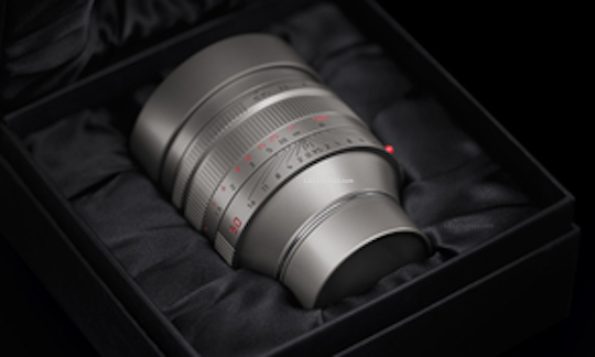 First leaked picture of the upcoming Leica Noctilux-M 50mm f/0.95 ASPH “Titan” limited edition lens