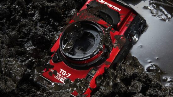 The previously leaked and rumored waterproof, freezeproof, shockproof, crushproof, and dustproof OM System Tough TG-7 camera is now officially announced