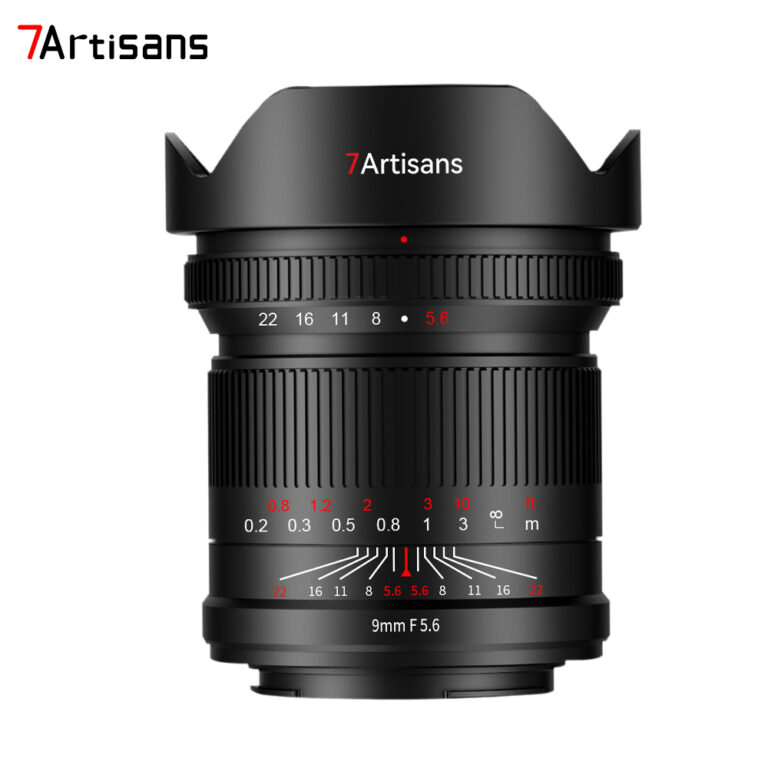 7Artisans 9mm f/5.6 fullframe lens for E/L/R/Z officially announced