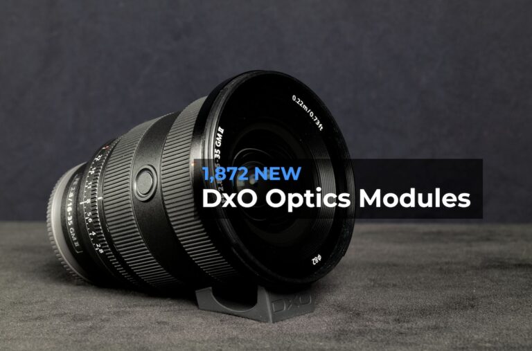 DxO released 1,872 new DxO Optics Modules - Photo Rumors