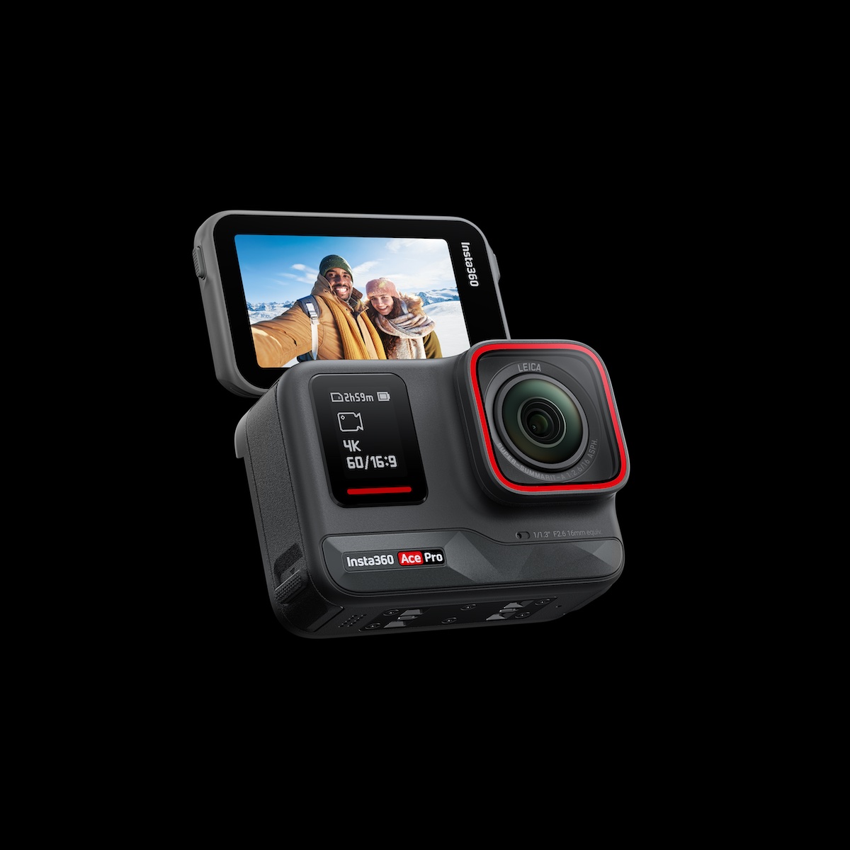  Insta360 Ace Pro Creator Kit - Waterproof Action Camera  Co-Engineered with Leica, Flagship 1/1.3 Sensor and AI Noise Reduction for  Unbeatable Image Quality, 4K120fps, 2.4 Flip Screen & AI Features 