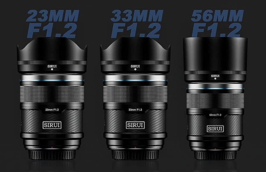 Additional information on the SIRUI 23mm f/1.2, 33mm f/1.2