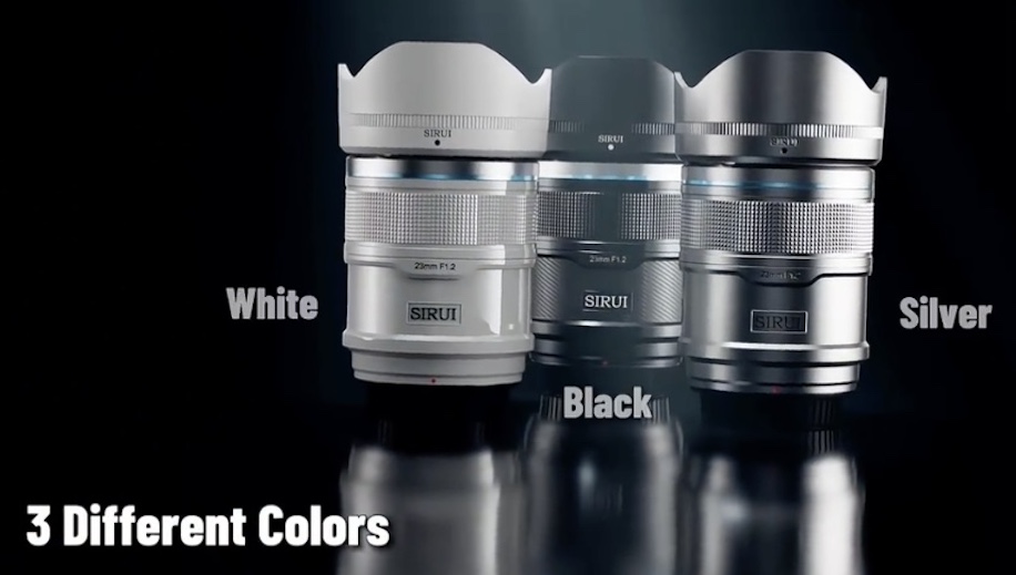 Additional information on the SIRUI 23mm f/1.2, 33mm f/1.2