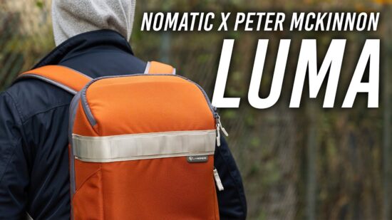 The new Nomatic x Peter McKinnon LUMA camera bag collection is now available at B&H