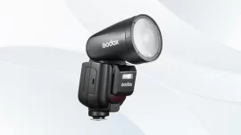 The new Godox V1 Pro flash is already available for pre-order (for Canon,  Fuji, Nikon, Sony, Olympus, and Panasonic cameras) - Photo Rumors